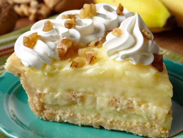 Old Fashioned Banana Cream Pie