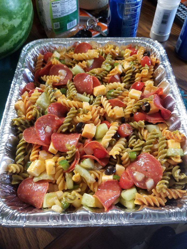 The BEST Pasta Salad