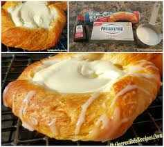 crescent cheese danishes