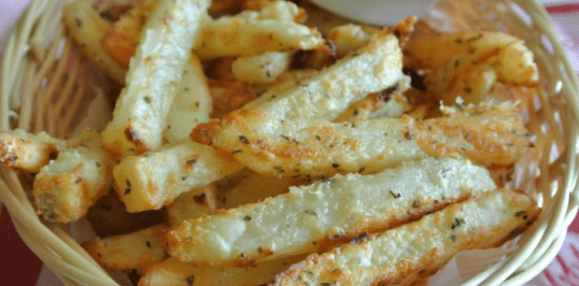 Baked Garlic Parmesan Fries