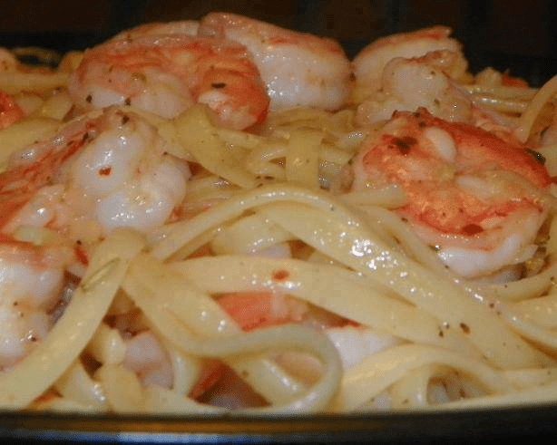 Garlic Shrimp Pasta