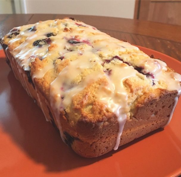 Lemon blueberry bread