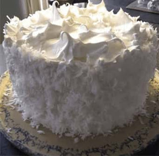 Coconut Cake with Seven-minute Frosting