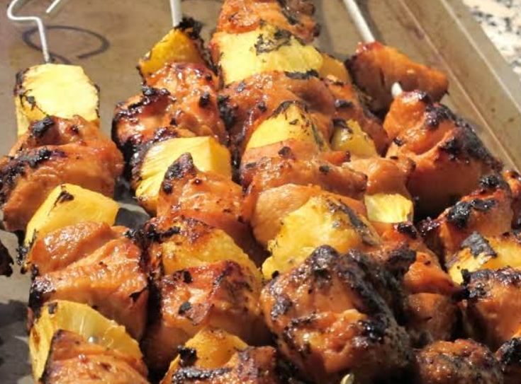 Chicken Pineapple Kabobs