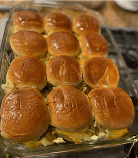 Breakfast Sliders (Cheese and Sausage)