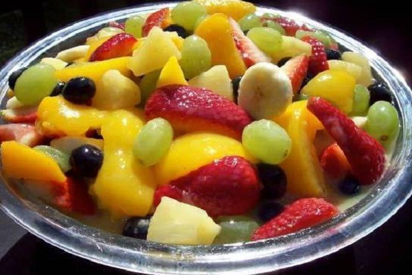 Fruit Salad With Pudding!