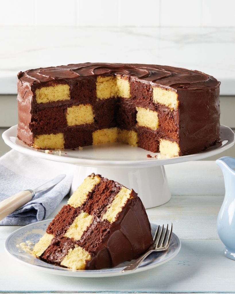 Checkerboard Cake Recipe