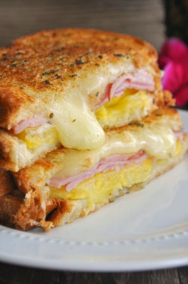 Hawaiian Grilled Cheese