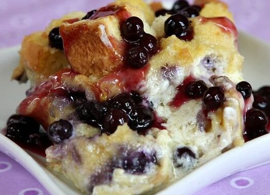 Blueberry French toast