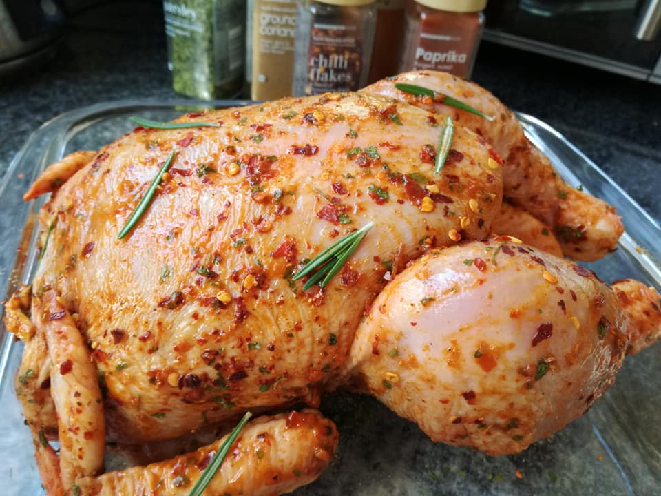 Roasted chicken recipe