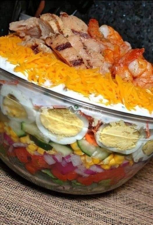 Seven Layer Salad