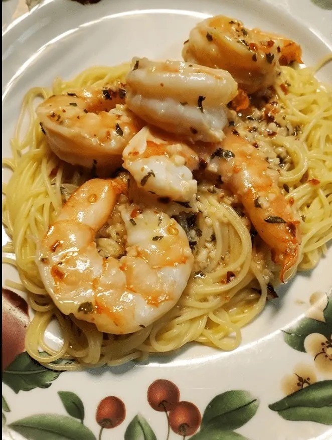 Lemon Garlic Shrimp !