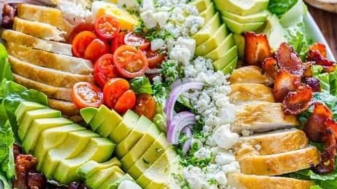 Cobb Salad with the Best Dressing