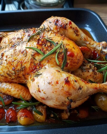 Roasted chicken recipe