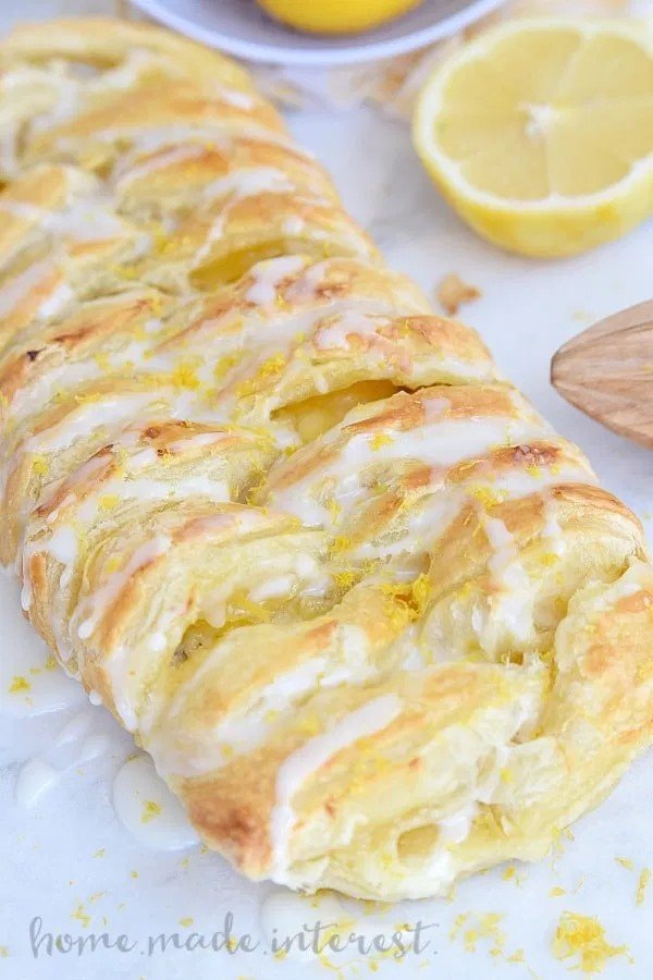 Lemon Cream Cheese Danish