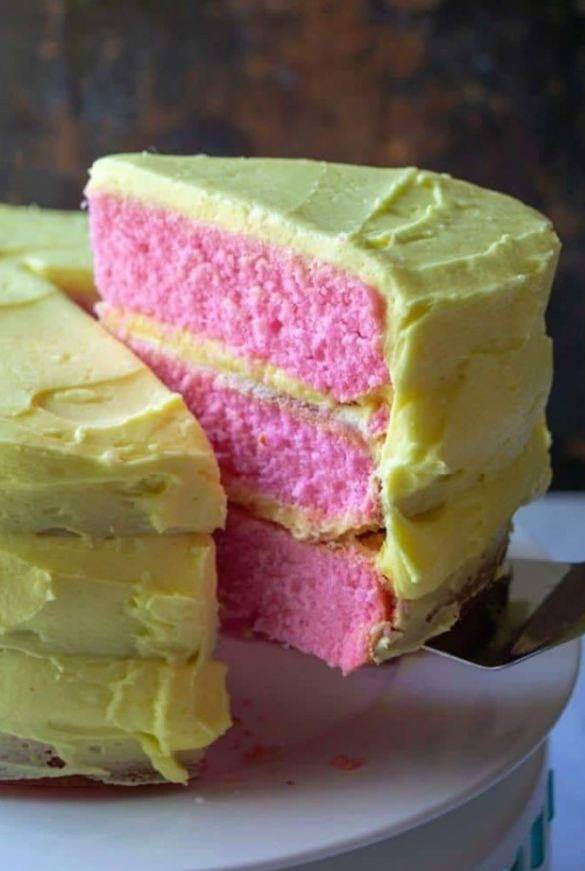 Pink Lemonade Cake from Scratch