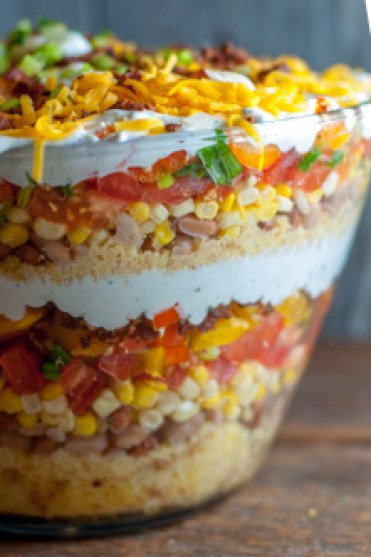 Festival Layered Taco Salad