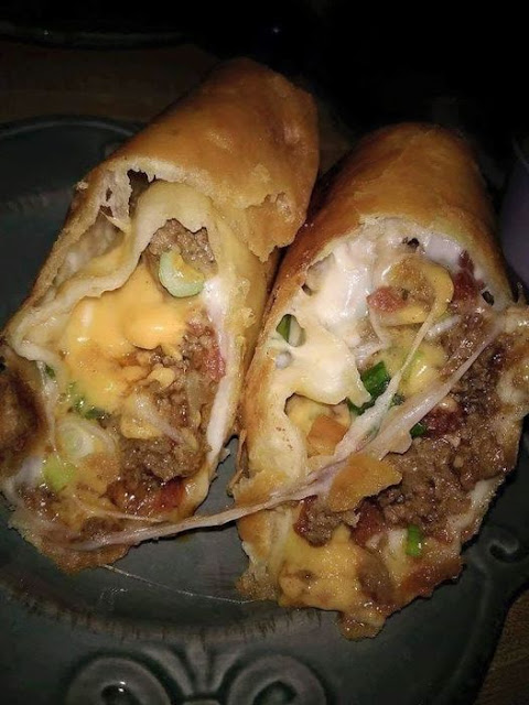 Chimichanga Meat and Cheese