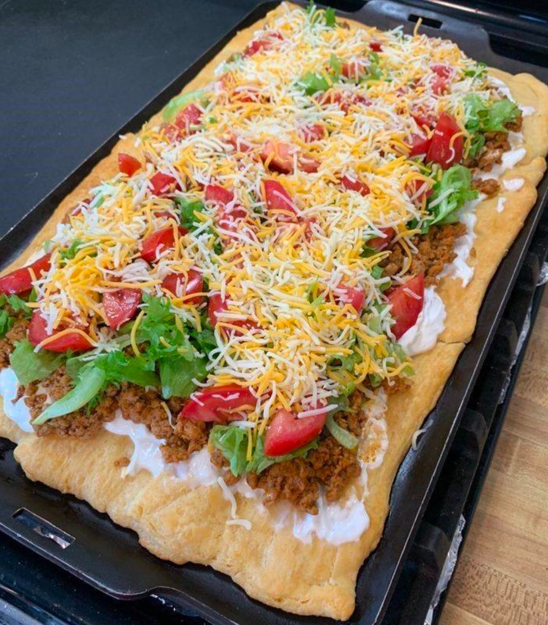 Taco Pizza