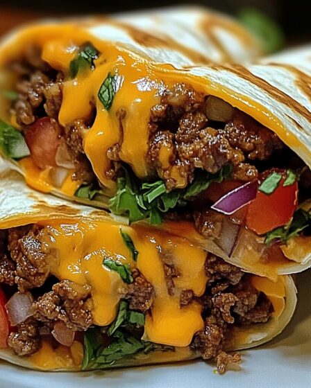 NACHO CHEESE BEEF WRAP