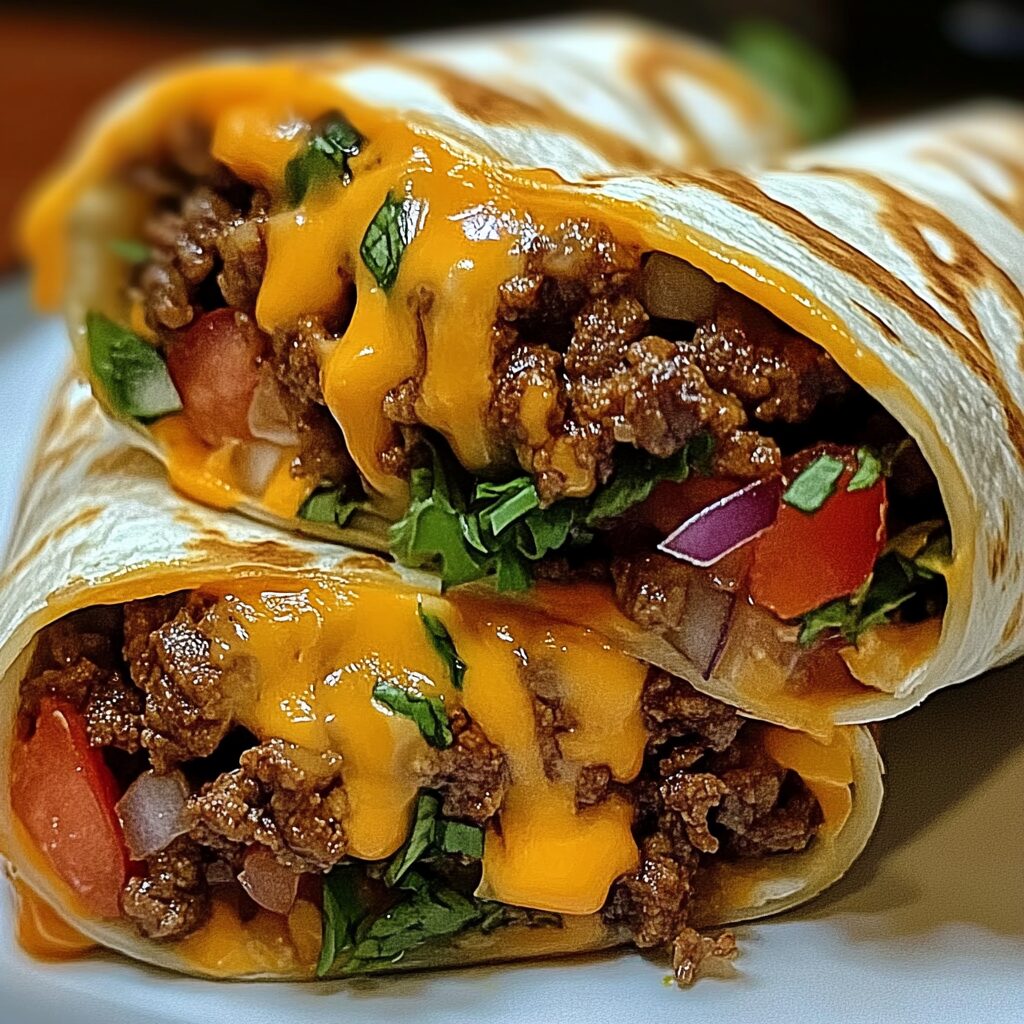 NACHO CHEESE BEEF WRAP