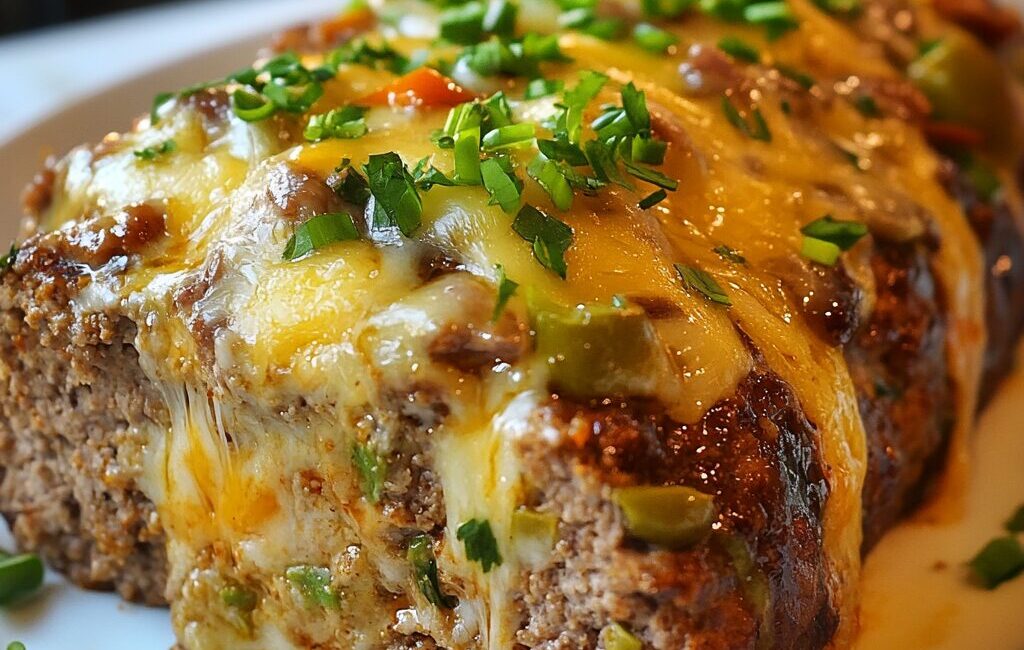 Philly Cheesesteak Meatloaf