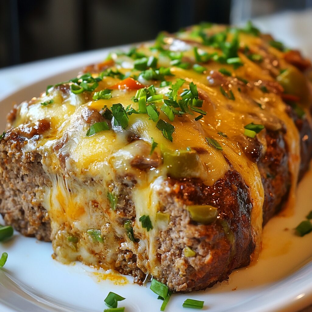 Philly Cheesesteak Meatloaf