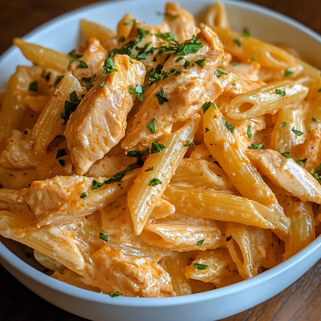 Buffalo Chicken Alfredo Penne