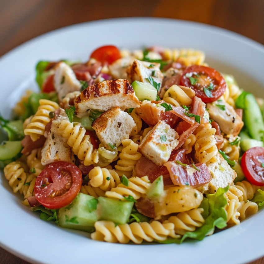 Club Sandwich Pasta Salad