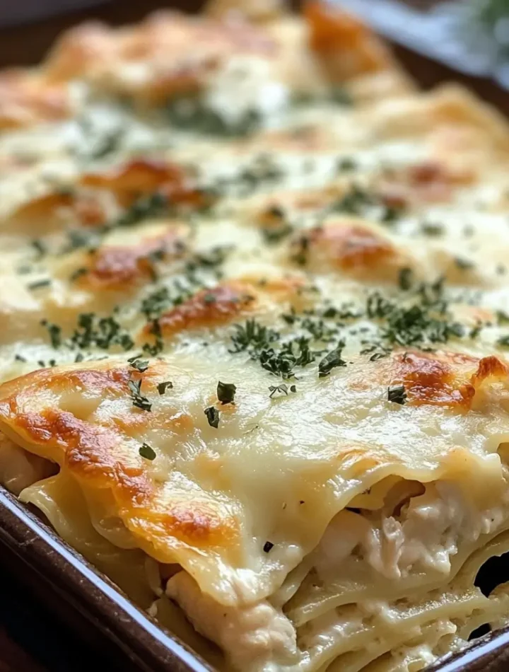 Creamy Chicken Lasagna