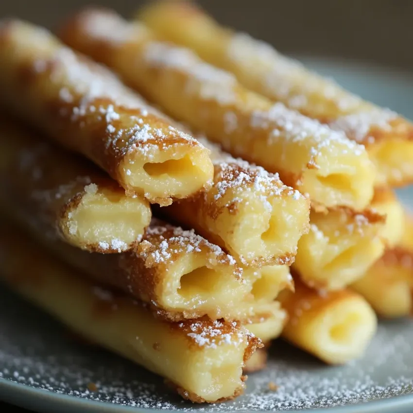 Crispy Funnel Cake Sticks