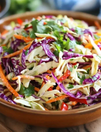 Easy Mexican Coleslaw