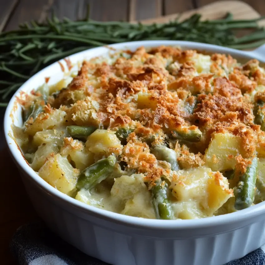 Green Bean and Potato Casserole