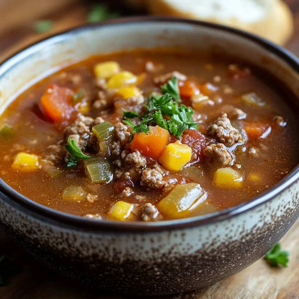 Hamburger Soup