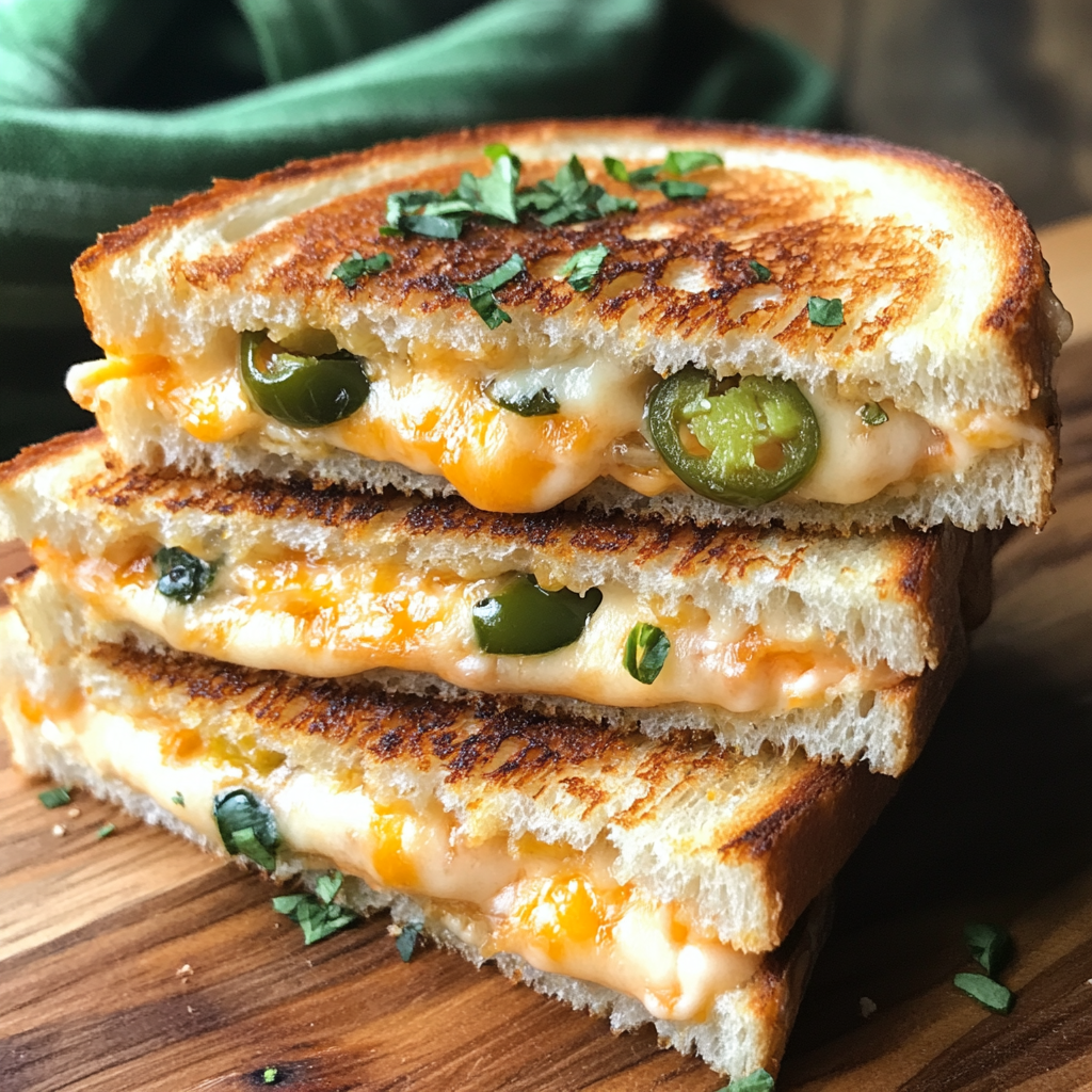 Jalapeno Popper Grilled Cheese