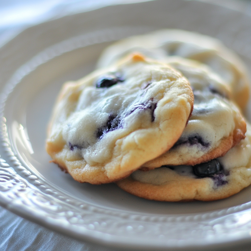 Blueberry Cheesecake Cookies Recipe