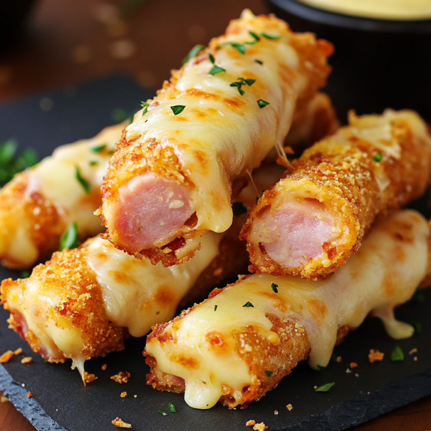 Ham and Cheese Sticks